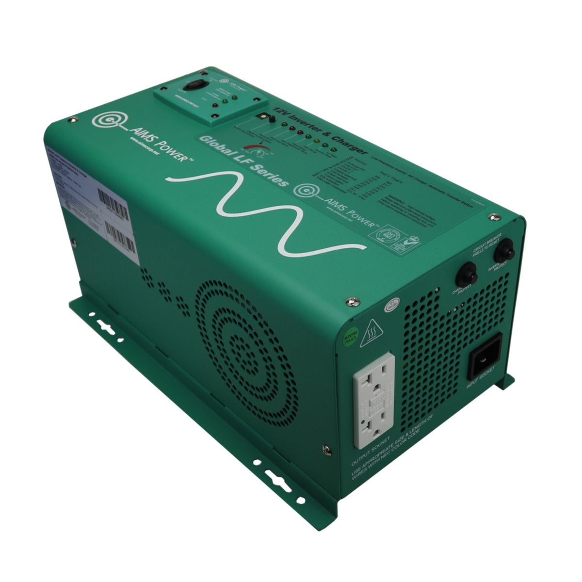AIMS Power  1250 Watt Low Frequency Pure Sine Inverter Charger