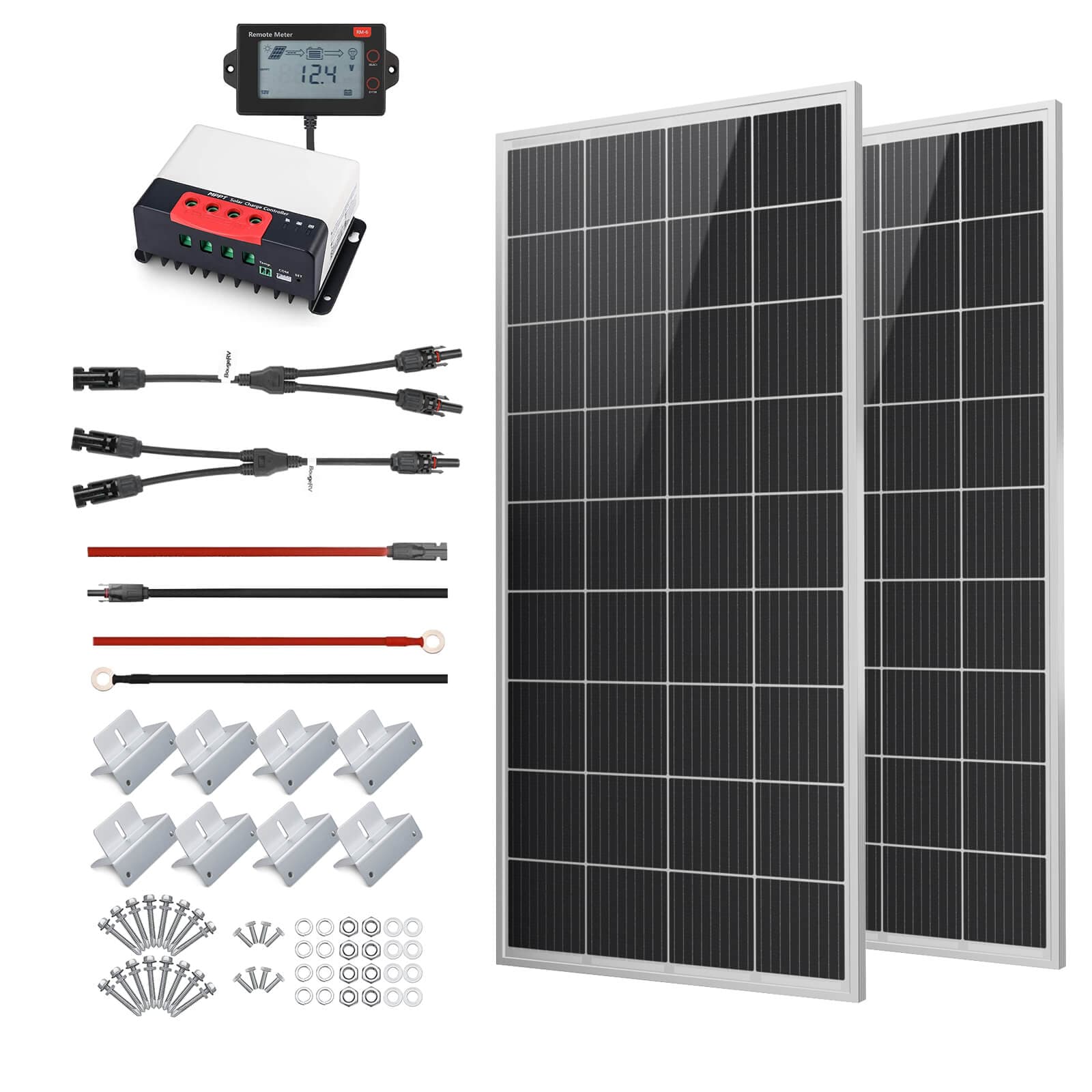 BougeRV  400 Watt 12 Volt Solar Starter Kit