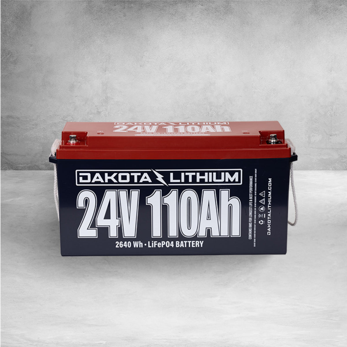 Dakota Lithium  24V 110Ah Deep Cycle LiFePO4 Battery
