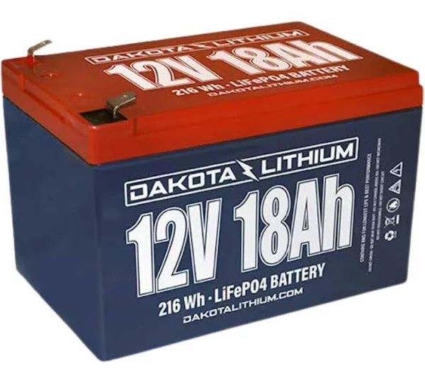 Dakota Lithium | 12V 18Ah Deep Cycle LiFePO4 Battery