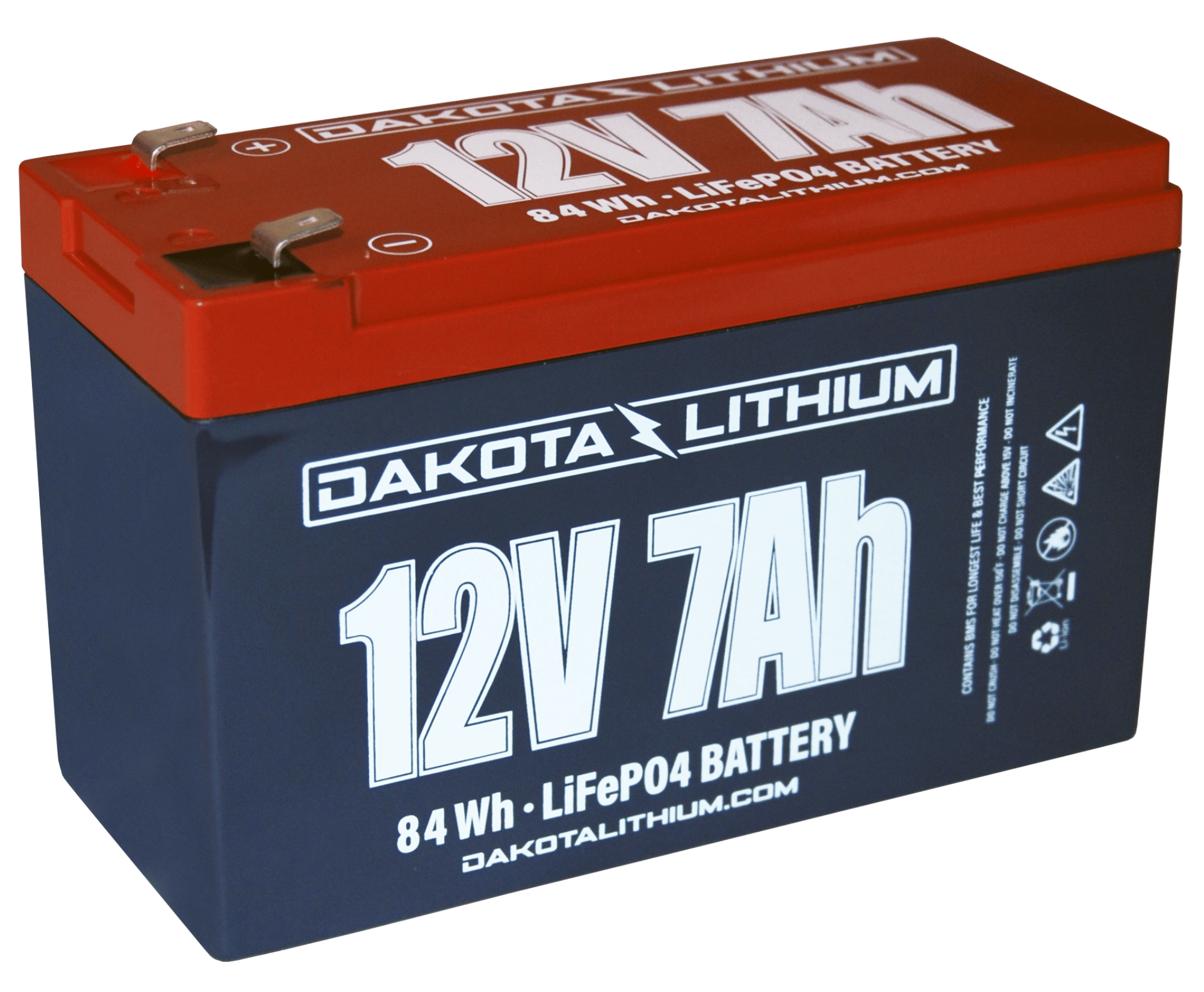 Dakota Lithium | 12V 7Ah Deep Cycle LiFePO4 Battery