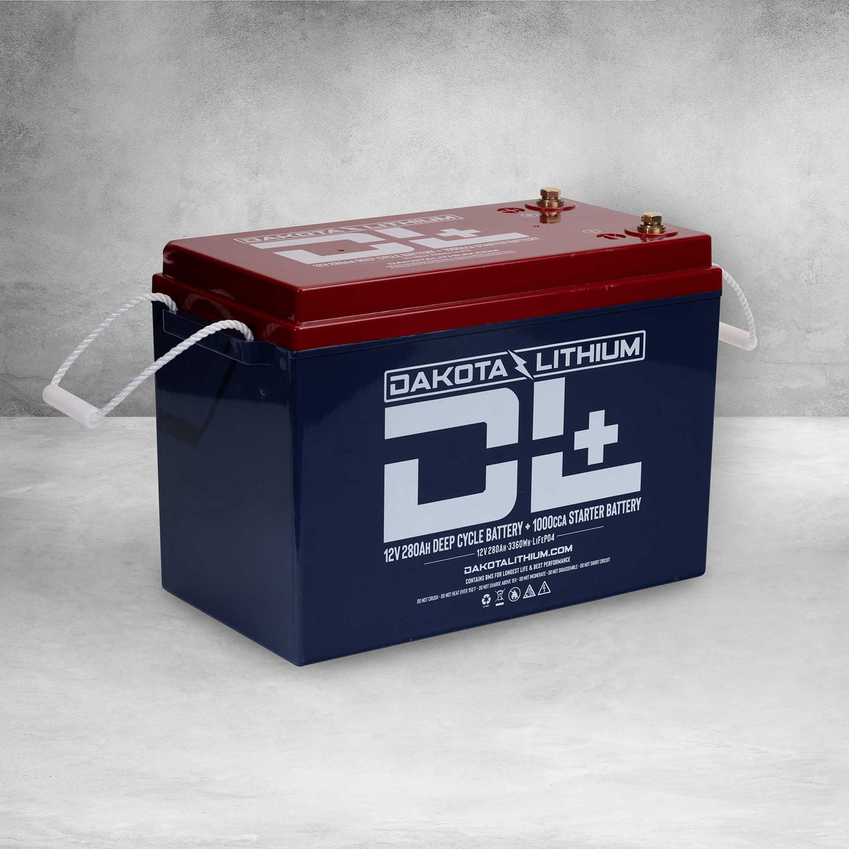 Dakota Lithium | DL+ 12V 280Ah Dual Purpose LifePO4 Battery