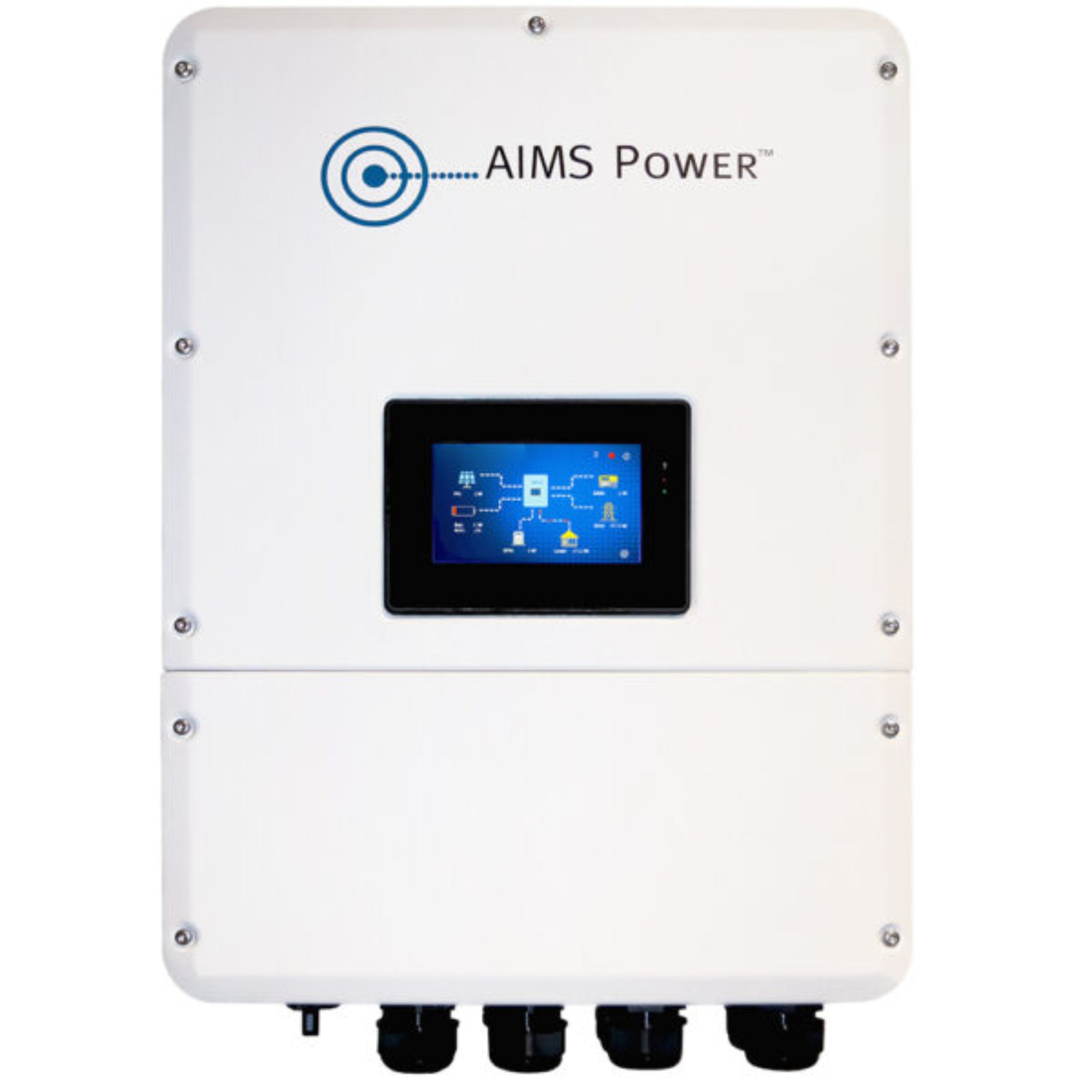 AIMS Power | Hybrid Inverter Charger | 9.6 kW Power Output | 15 kW Solar Input