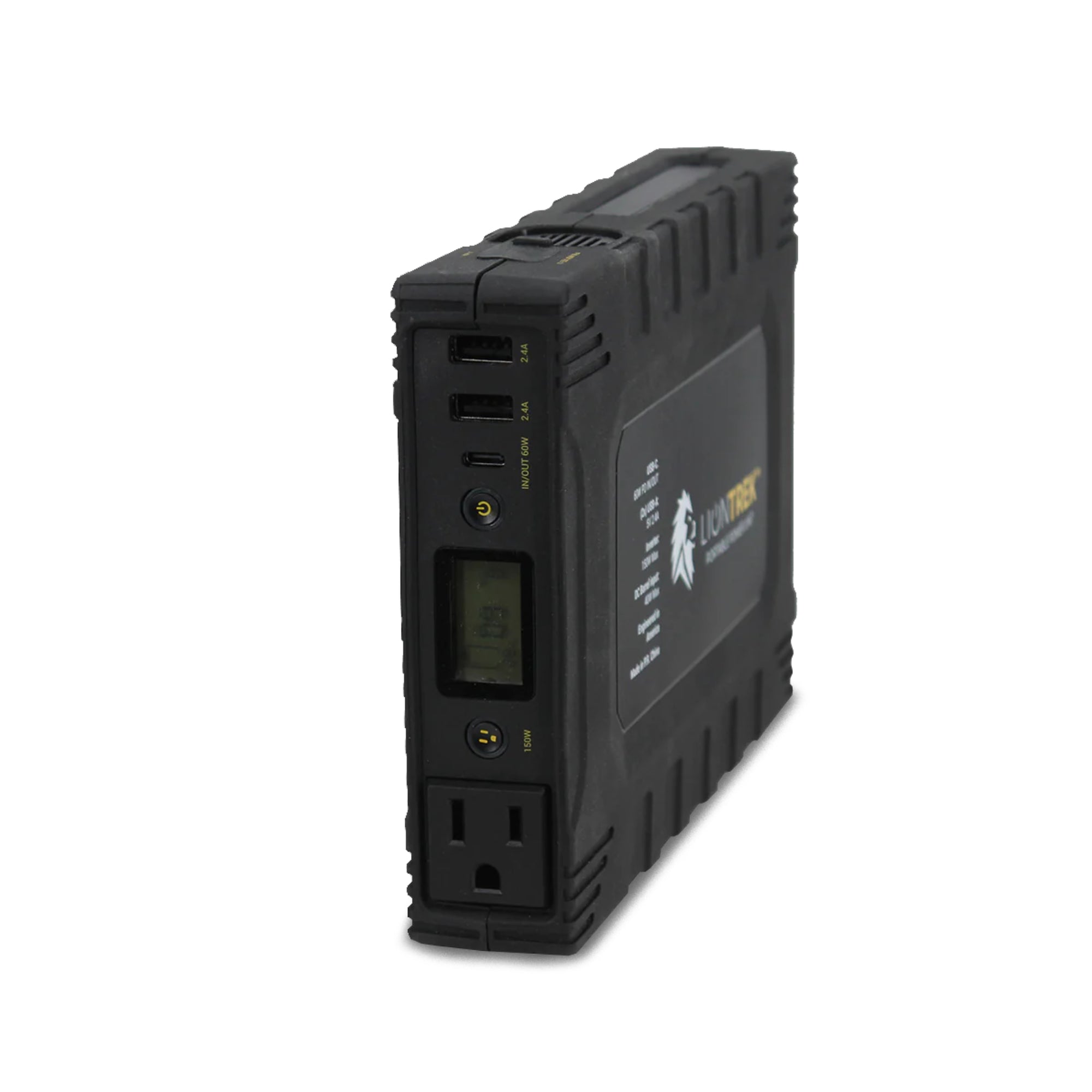 Lion Trek | Portable Solar Generator | LiFePO4 | 150W AC