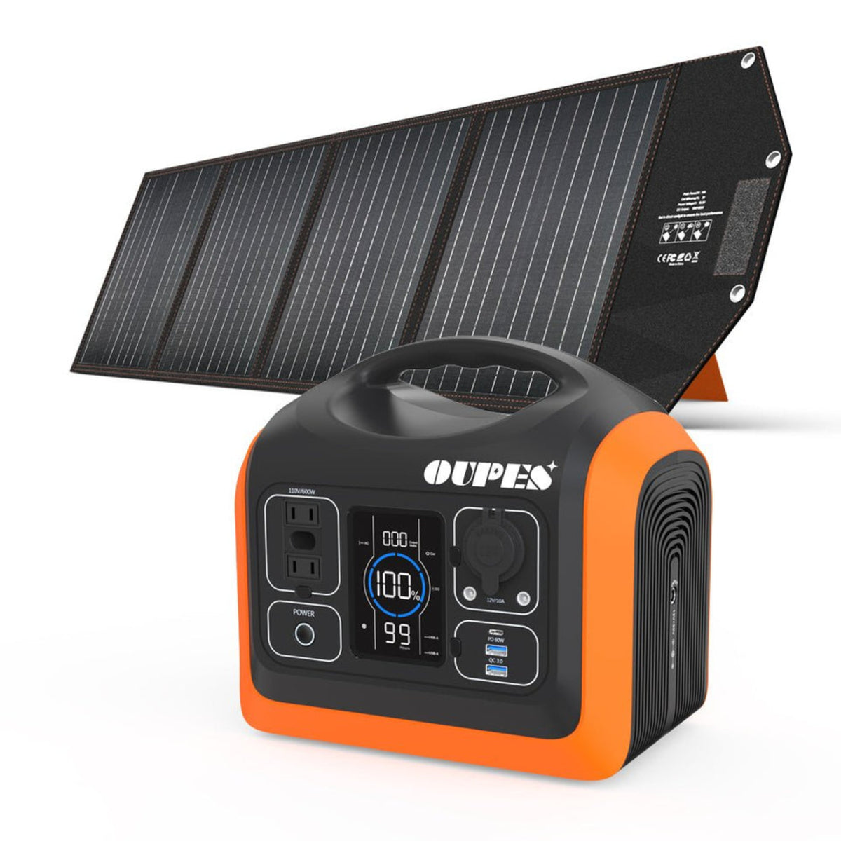 OUPES | 600 Portable Power Station | 600W 595Wh