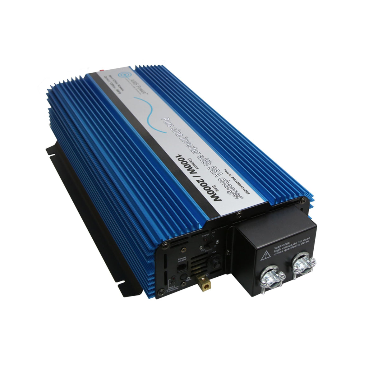 AIMS Power  1000 Watt Pure Sine Inverter Charger Hardwire Only