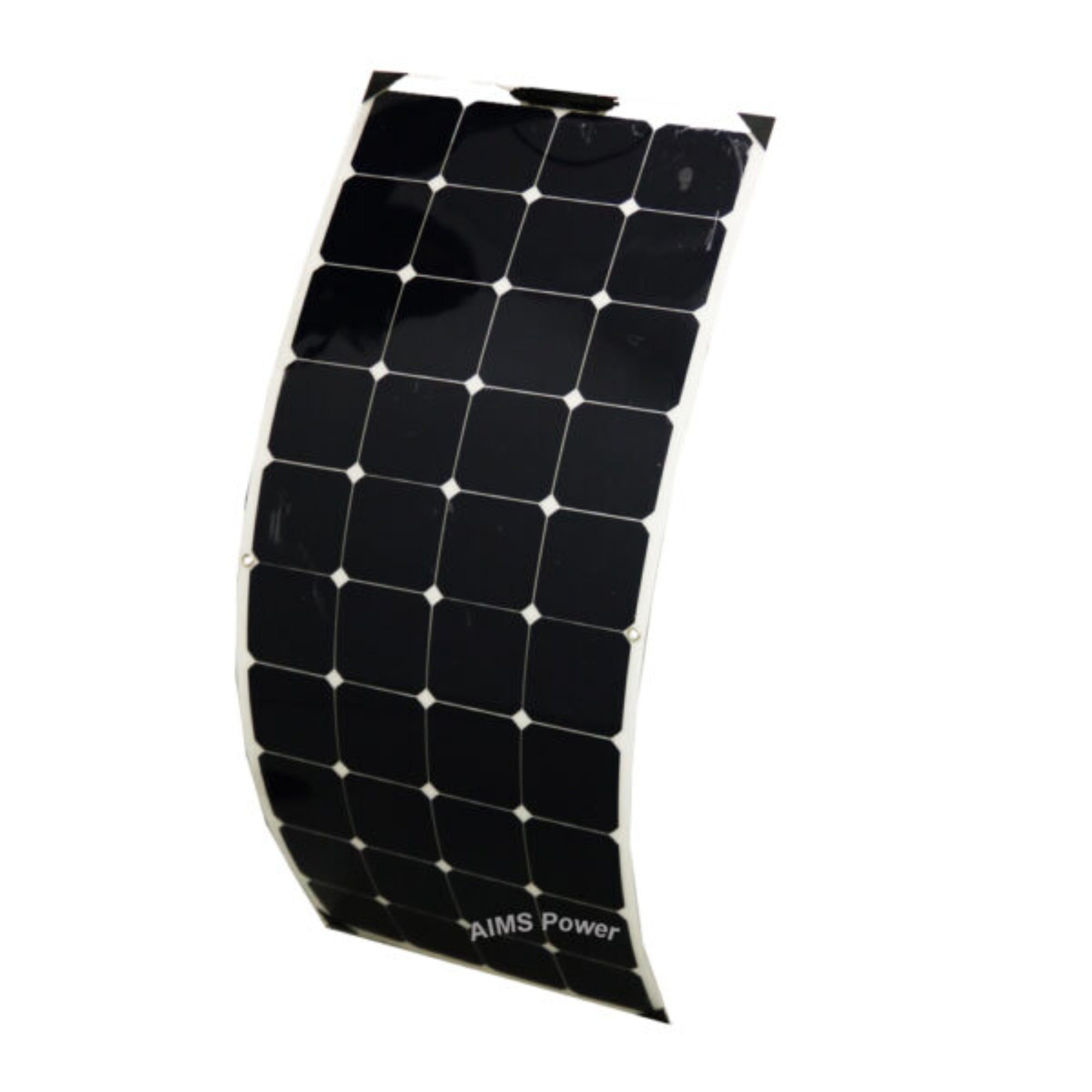 AIMS Power | 130 Watt Flexible Slim Monocrystalline Solar Panel