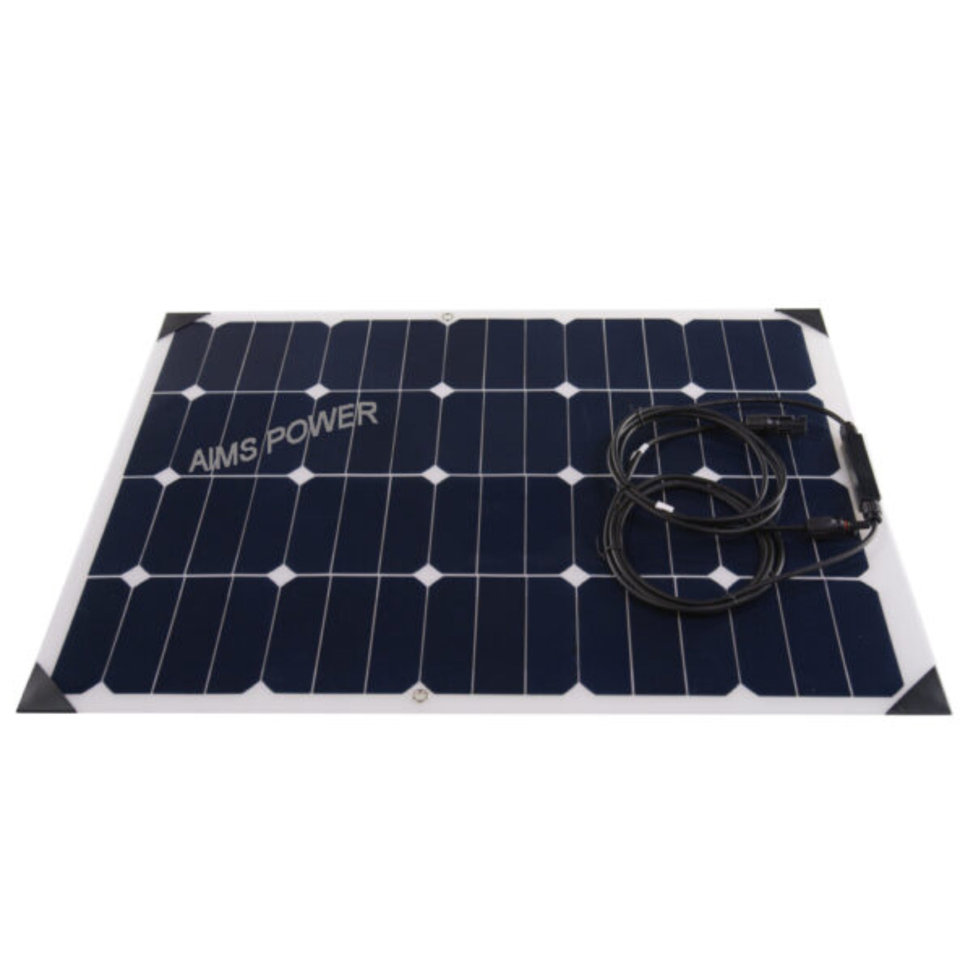 AIMS Power | 60 Watt Flexible Slim Monocrystalline Solar Panel