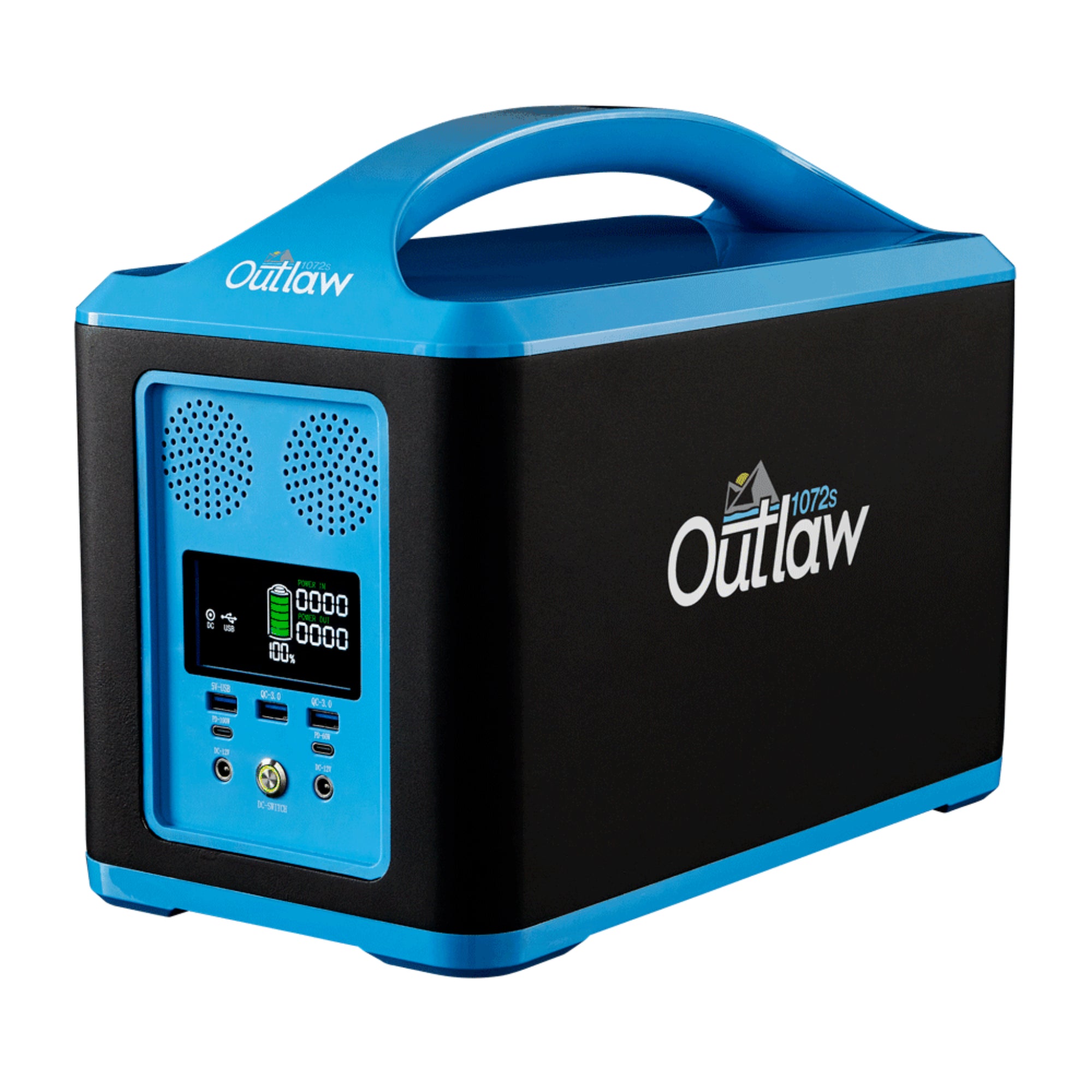 RELiON | Outlaw 1072S Lithium Portable Power Station | 1000W 72Ah