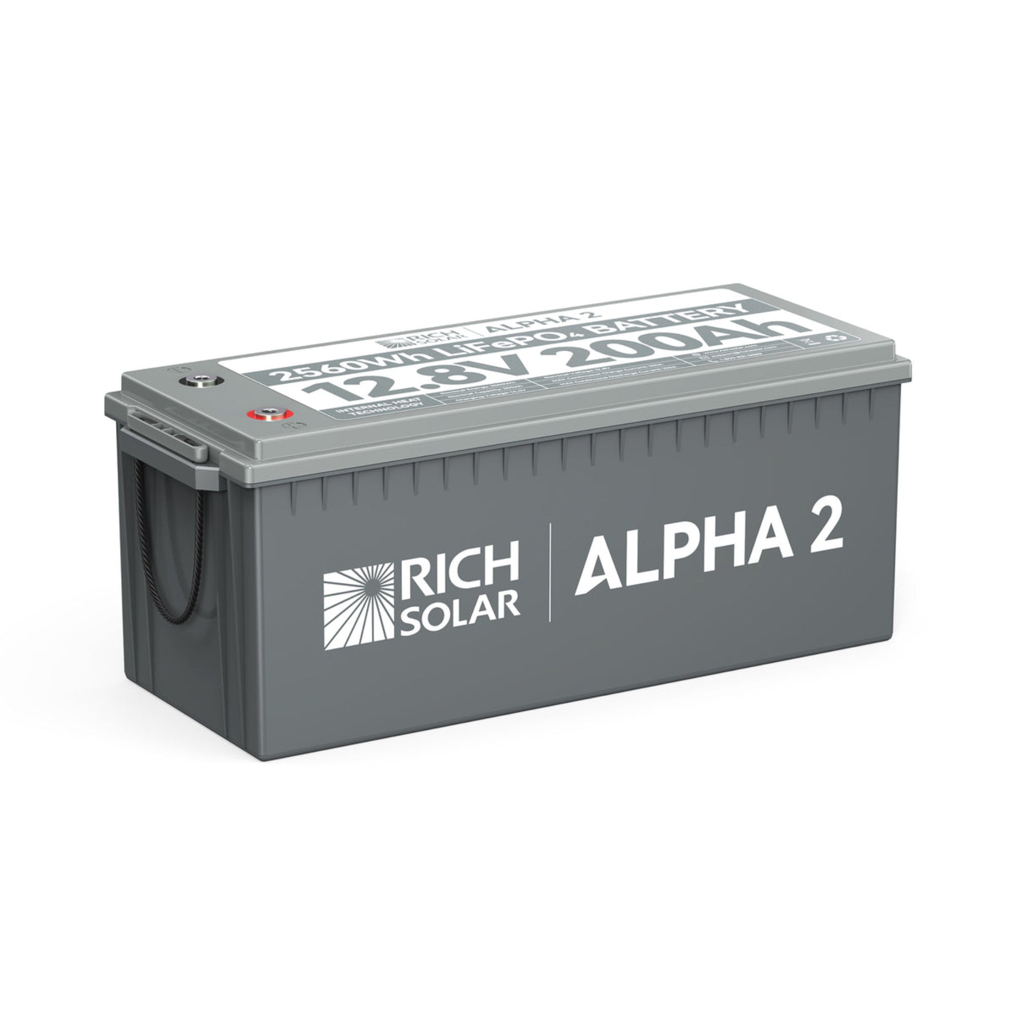 Rich Solar Alpha 2 12V 200Ah Heated Battery