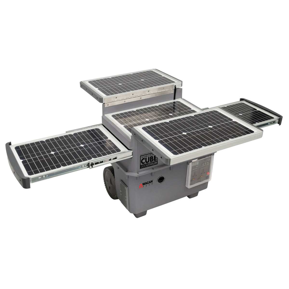 Wagan | Solar ePower Cube 1500 Lithium Solar Generator