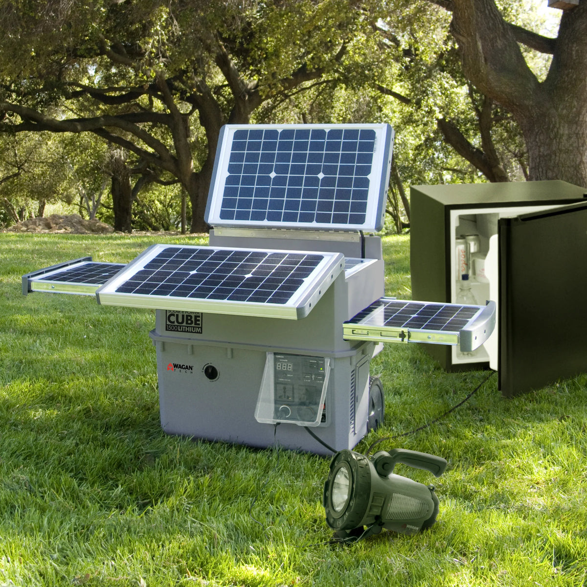 Wagan | Solar ePower Cube 1500 Lithium Solar Generator