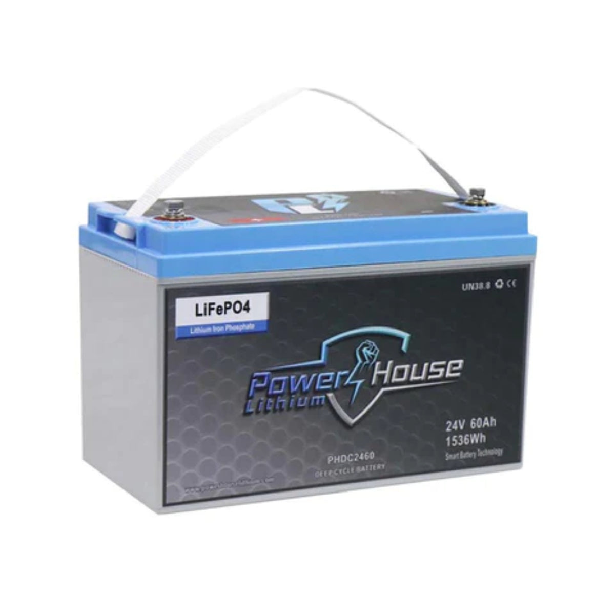 PowerHouse Lithium 24V 60Ah Deep Cycle Battery